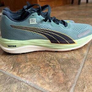 WORN ONLY ONCE - Women’s size 9 Puma Velocity Nitro 2 X First Mile